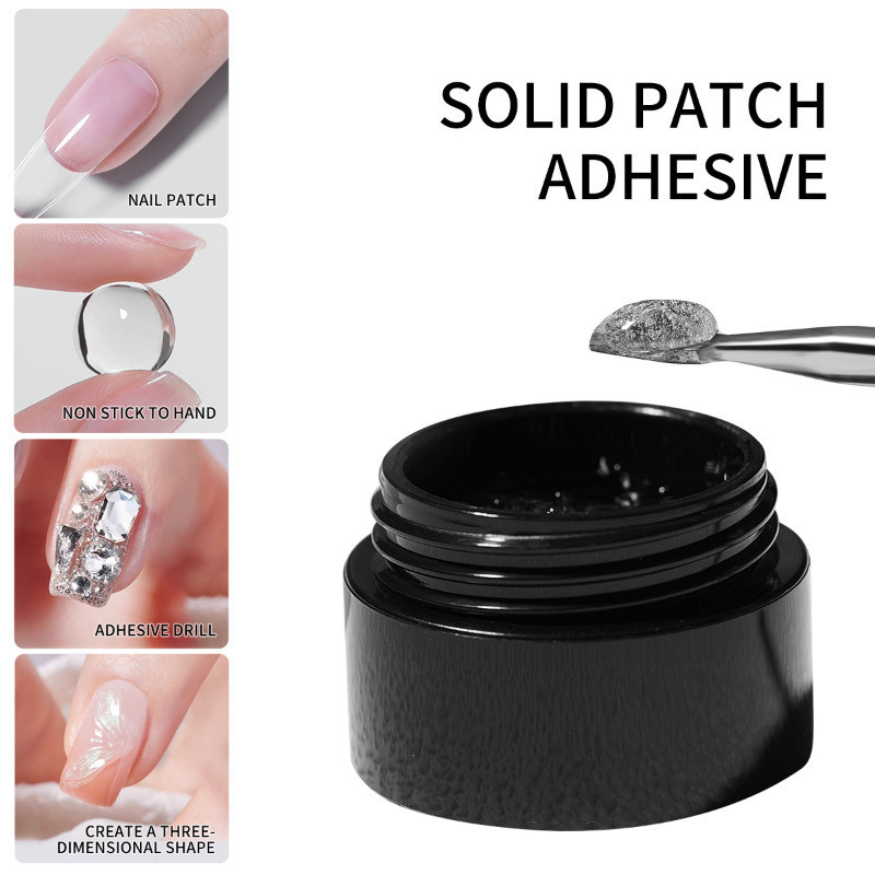 Nail Gel Polish Set - 3 teile/satz Solide Nagel Tipps Gel