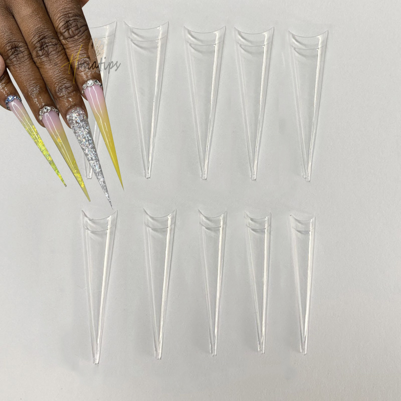 Nail Art Xxl - Xxl Stiletto extra lange falsche Nagels