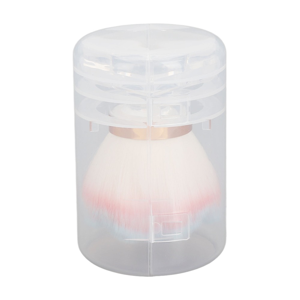Nail Art Pink Soft - 2 Stück Rosa Weiche Borsten Nagelstaub-Entfernungsbürste