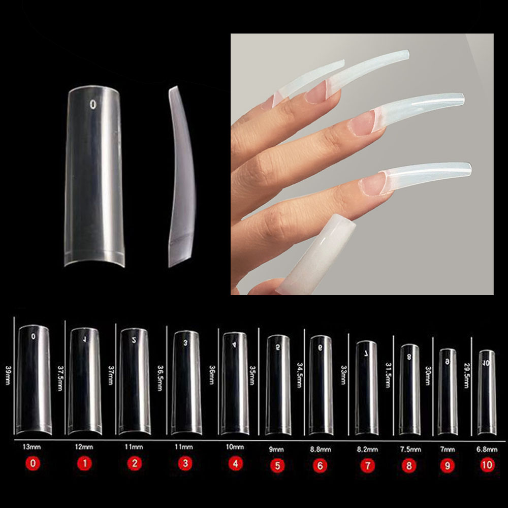 Nail Art Xxl - XXL Weiche Gel Französisch Halbe Abdeckung