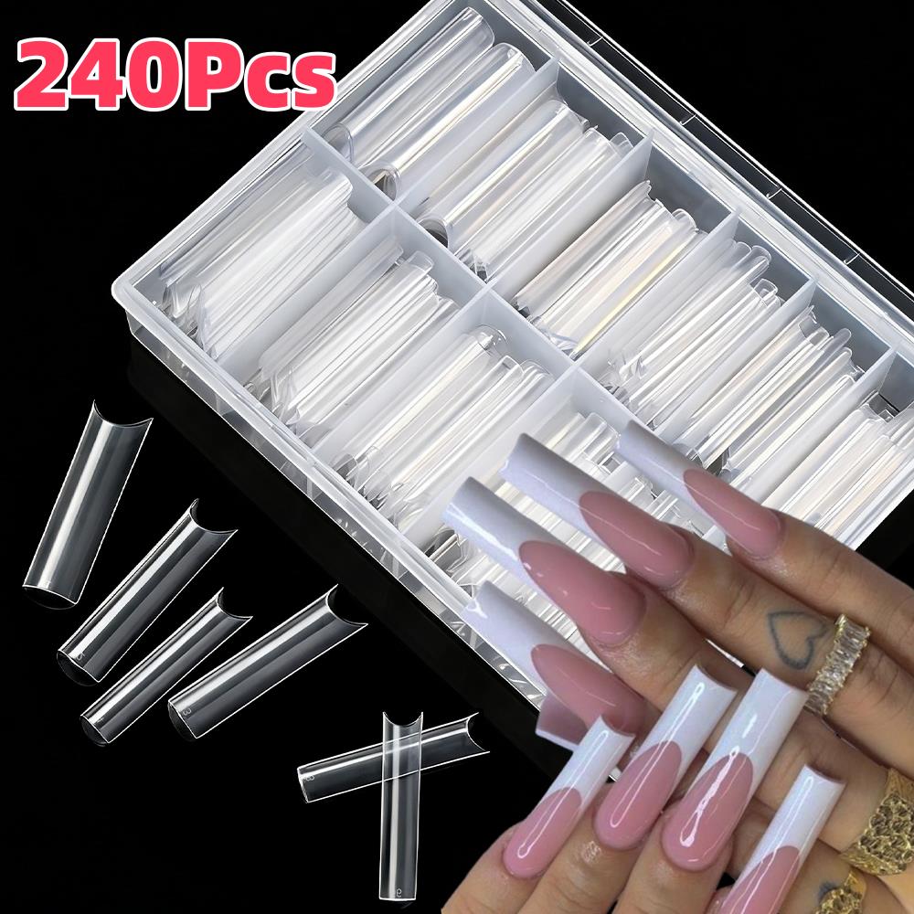 Nail Art Xxl - 240 Stück 12 Größen XXL Lange