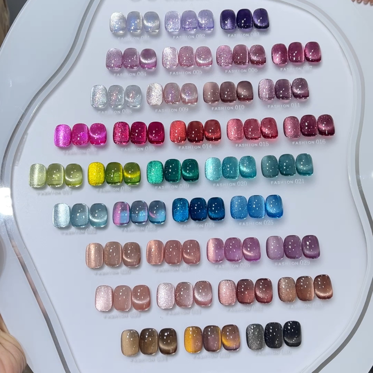 Nail Gel Polish Set - 2026 U Omeei 36 Farben Cat
