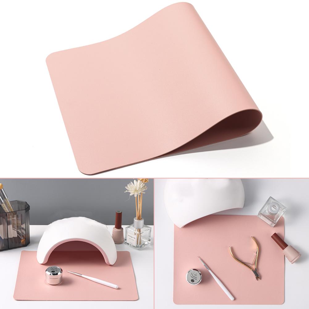 Nail Art Pink Soft - Nail Art Tischmatte Pink Beauty Nagelpolster