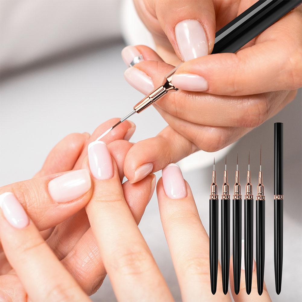 5-teiliges Nail-Art Pinselset  – Nail Gel Polish Set Bewertung und Preis