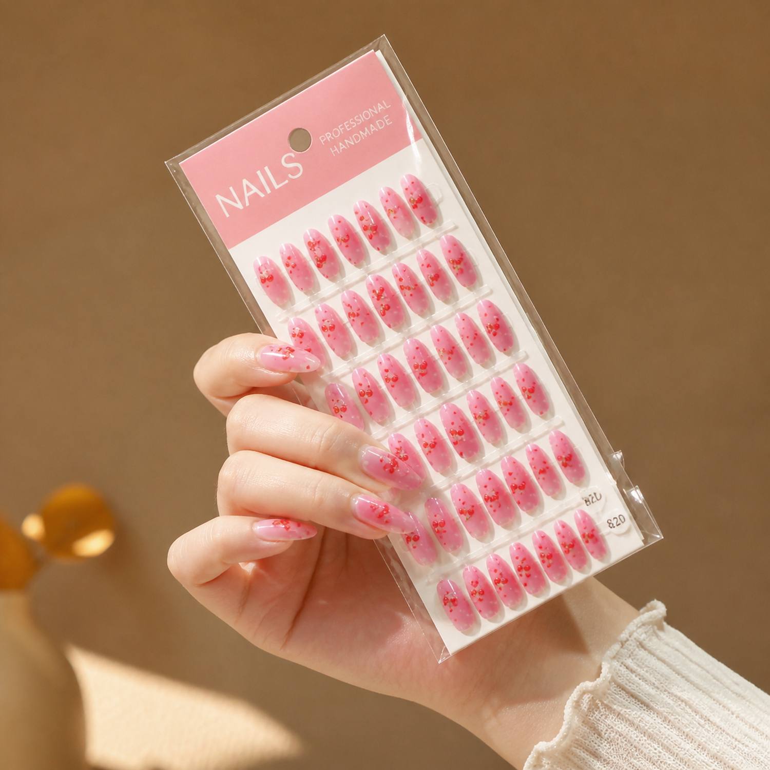 1 Packung weiche, rosafarbene  – Nail Art Pink Soft Bewertung und Preis