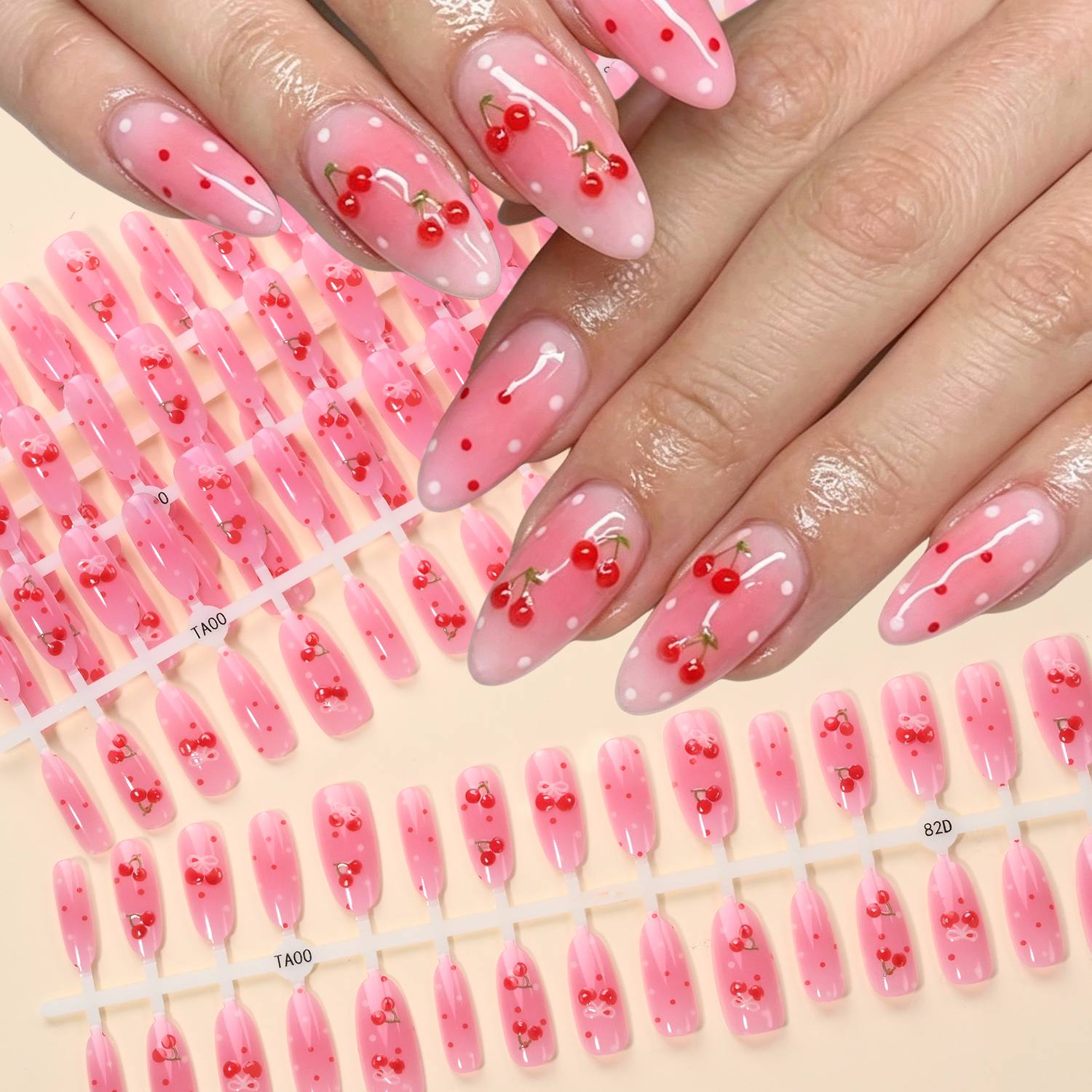 1 Packung weiche, rosafarbene  – Nail Art Pink Soft Bewertung und Preis