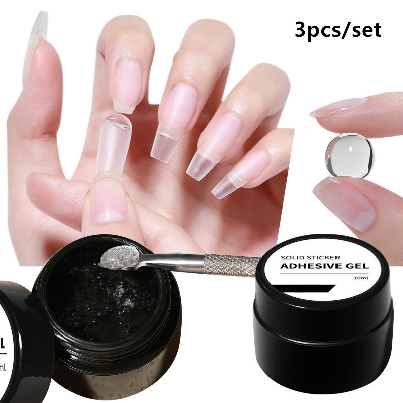 3 teile/satz Solide Nagel Tipp – Nail Gel Polish Set Bewertung und Preis