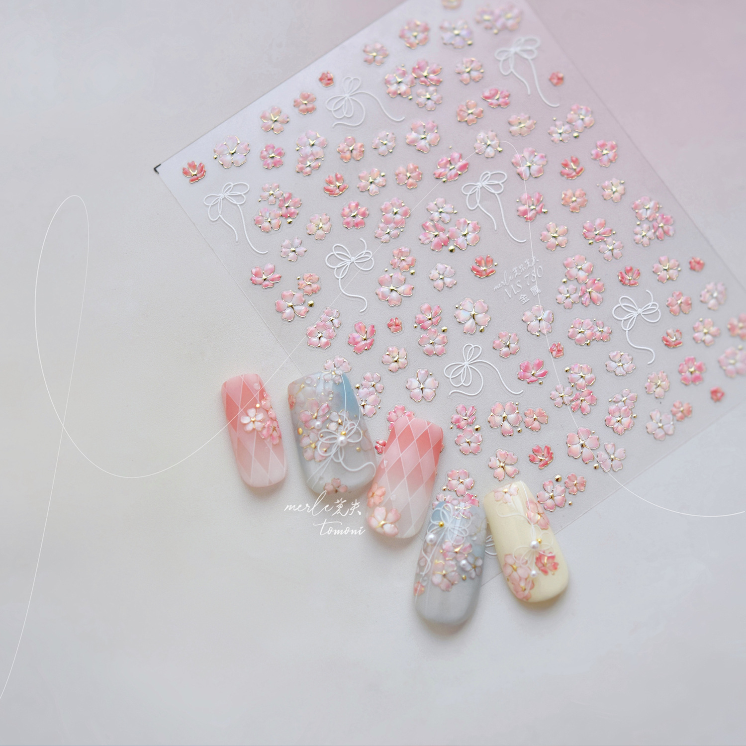 Kirschblüten Rosa Blüten Sakur – Nail Art Pink Soft Bewertung und Preis