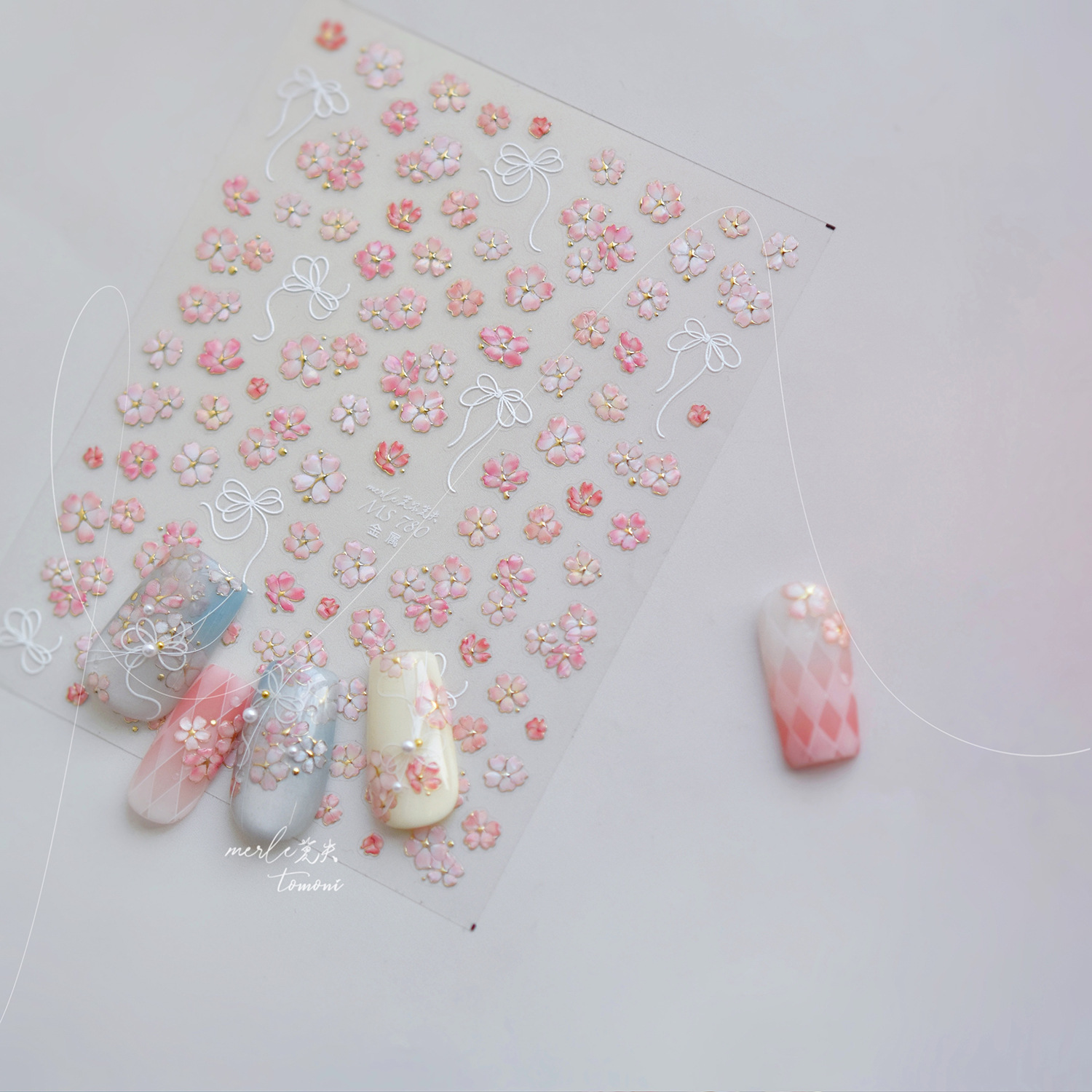 Kirschblüten Rosa Blüten Sakur – Nail Art Pink Soft Bewertung und Preis
