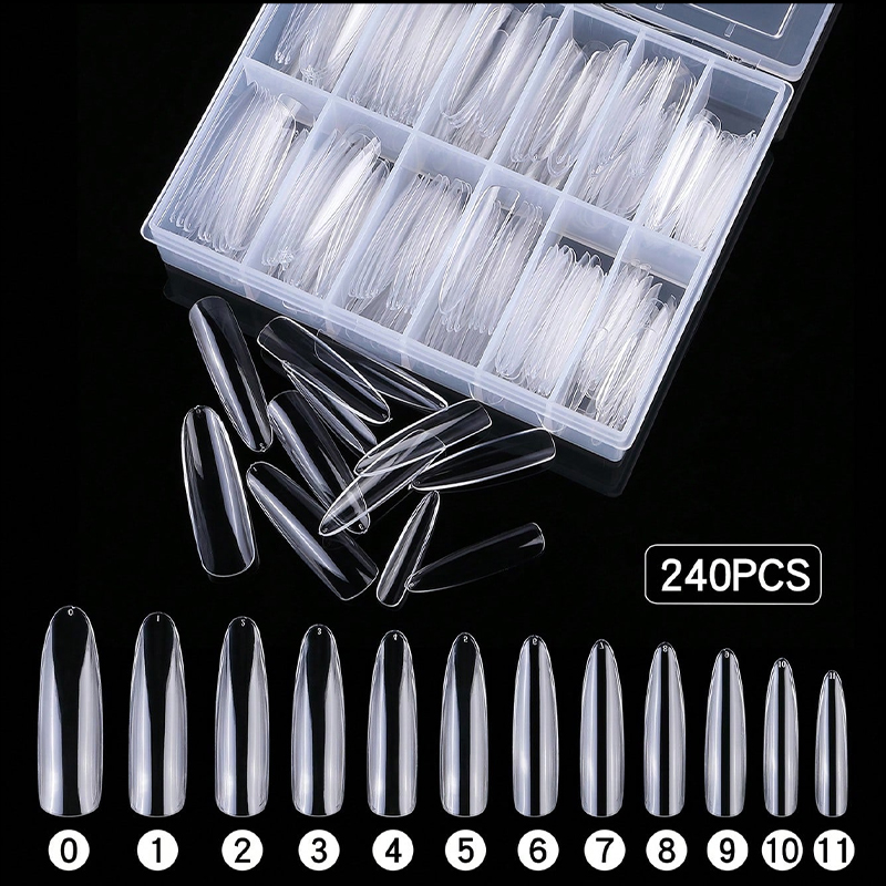 240 Stück XXL Kunstnägel, supe – Nail Art Xxl Bewertung und Preis