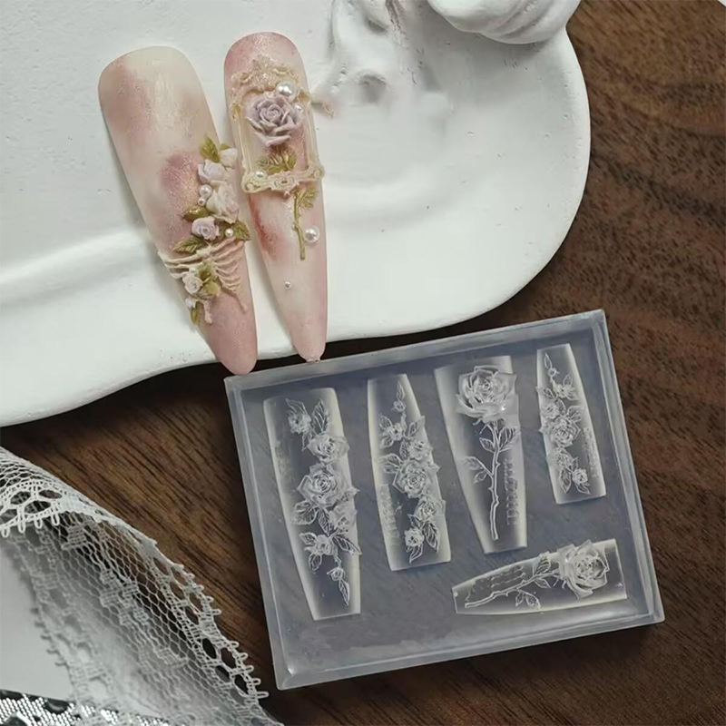 Z. Flexible Silikonformen für  – Nail Art Zone Bewertung und Preis
