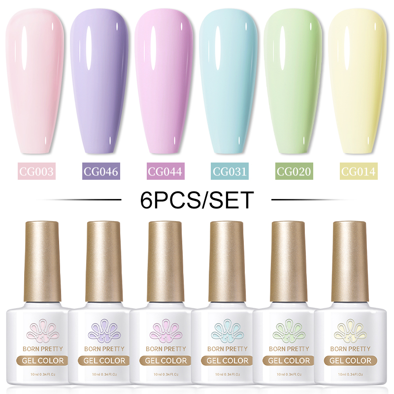 BORN PRETTY 6-teiliges Nagel-G – Nail Gel Polish Set Bewertung und Preis