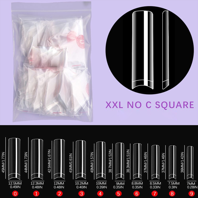 500 Stück XXL No C Curve Nagel – Nail Art Xxl Bewertung und Preis