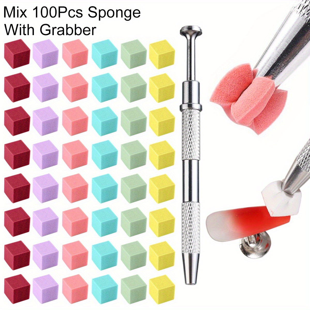 1/50/100Pcs Platz Nail art Sch – Nail Gel Polish Set Bewertung und Preis