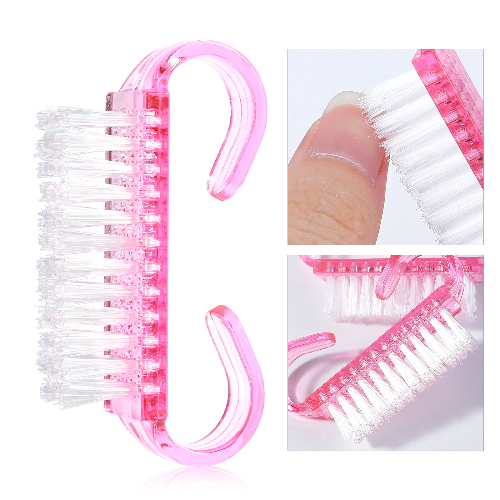 1/5/20Pcs Acryl Nagel Pinsel R – Nail Art Pink Soft Bewertung und Preis