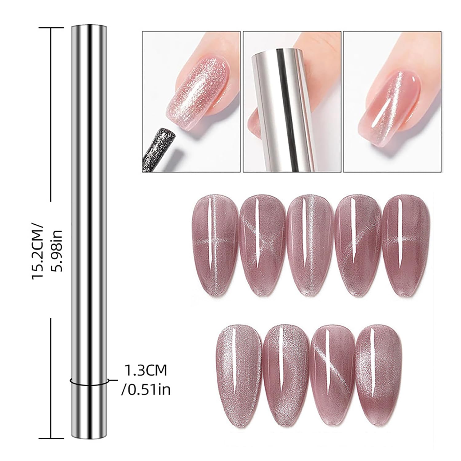 10-teiliges Katzenauge-Magnet- – Nail Gel Polish Set Bewertung und Preis