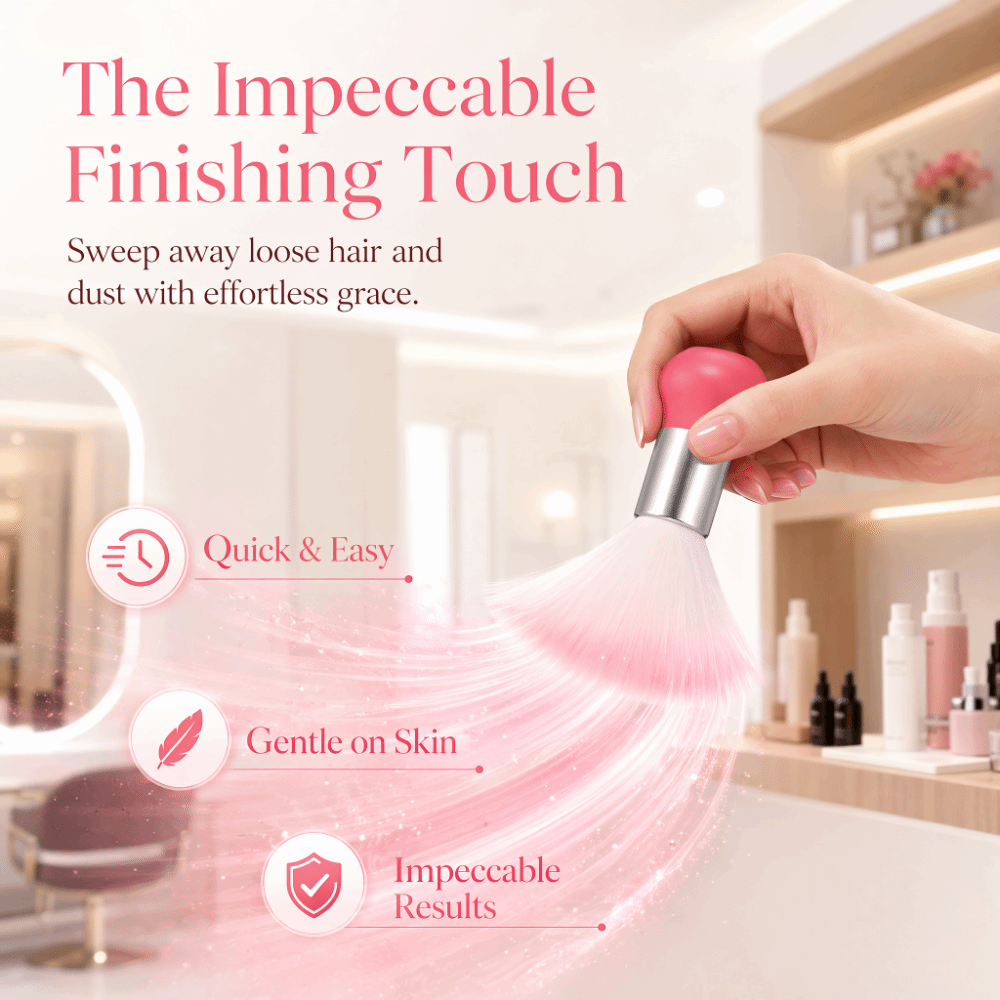 Weiche Nackenstaubbürste in ro – Nail Art Pink Soft Bewertung und Preis