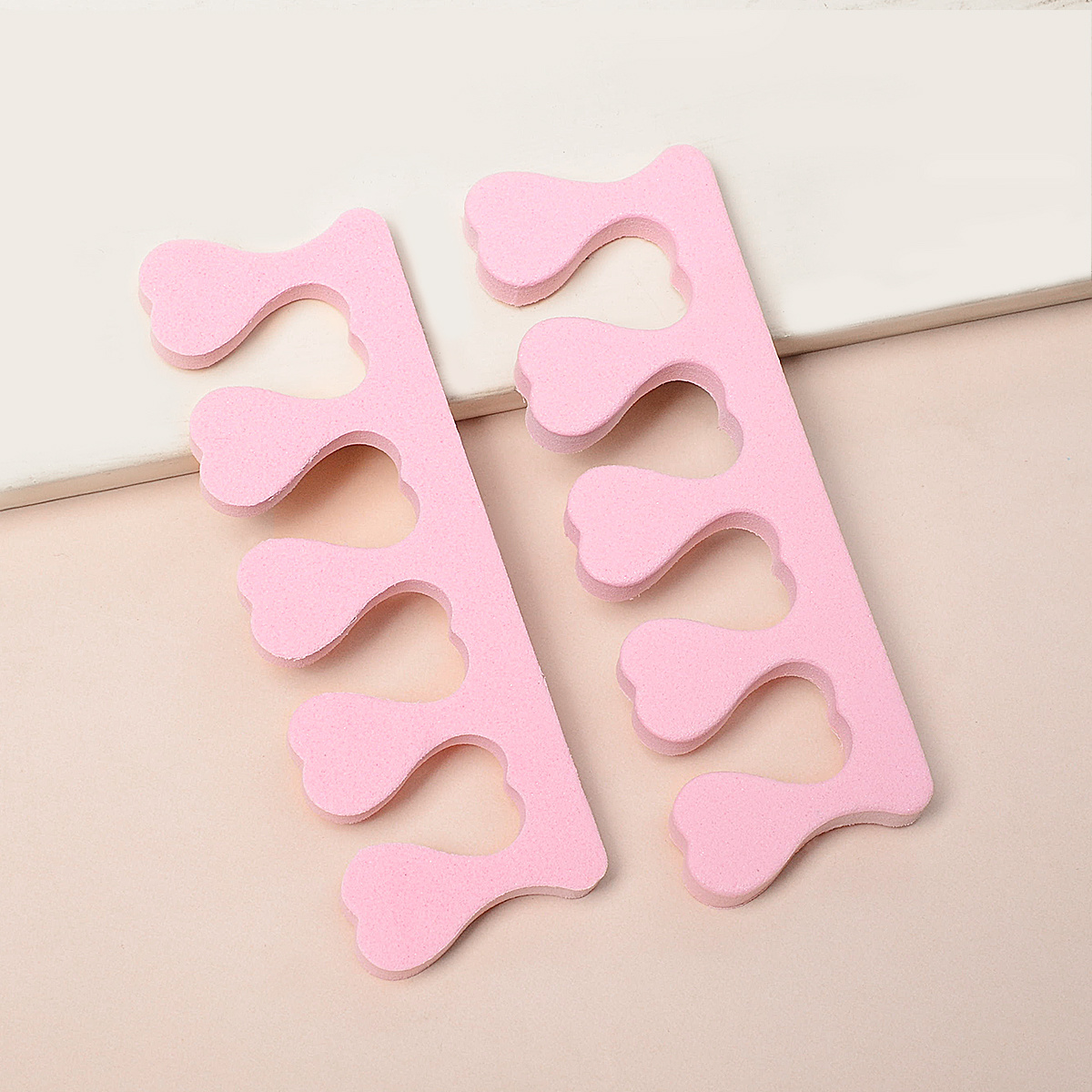 10 Paar Rosa Zehentrenner aus  – Nail Art Pink Soft Bewertung und Preis