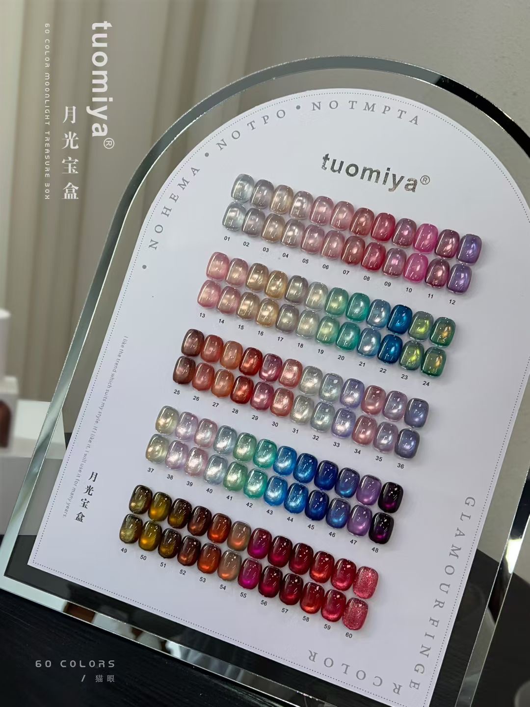 60-Farben Moonlight Cat Eye Na – Nail Gel Polish Set Bewertung und Preis