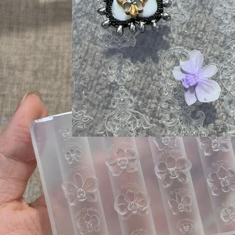 Z. 3D Phalaenopsis Blumen Sili – Nail Art Zone Bewertung und Preis